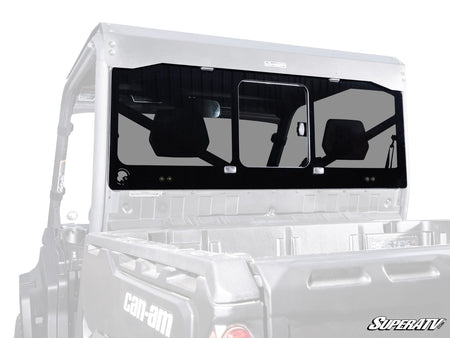 Can-Am Defender HD8 Glass Sliding Rear Windshield
