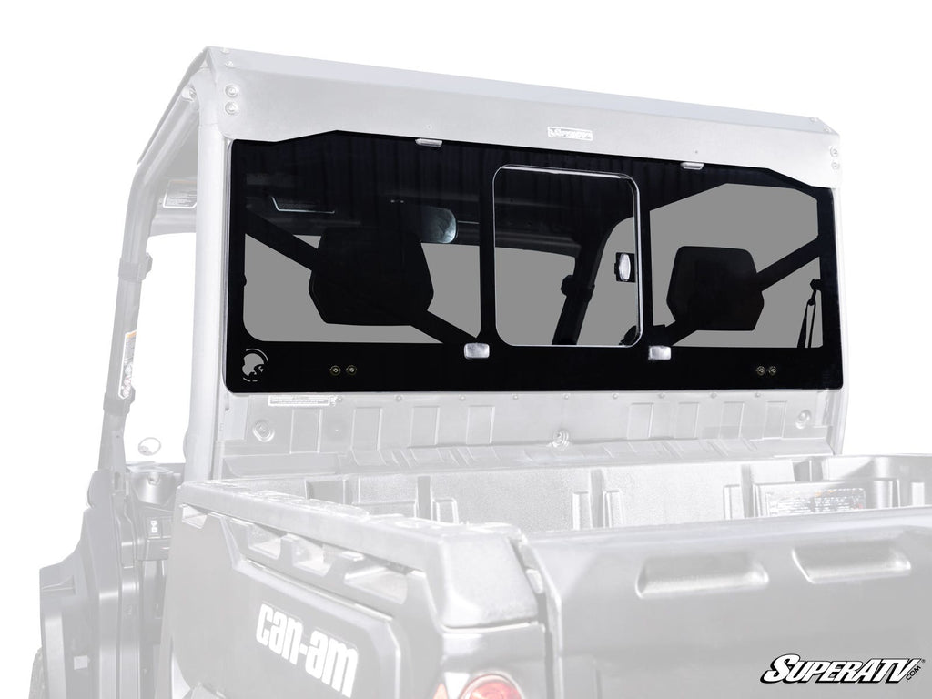 Can-Am Defender HD9 Glass Sliding Rear Windshield