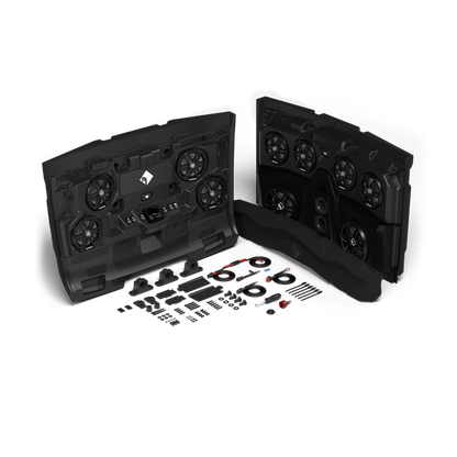 RNGR18-ROOF4M2 Front & Rear Audio Roof for Select 2018+ Polaris Ranger Crew 4 Door Models