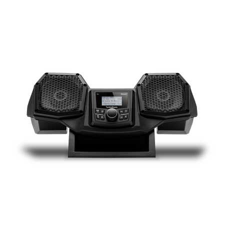 Stage 1 Audio System – Fits 2018+ Polaris Ranger (Gen 2) | Plug & Play Bluetooth Kit | SMC2A + Dash Speakers