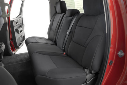 Seat Covers | No Rear Cup Holder | Toyota Tundra 2WD/4WD (2022-2025) | 91054