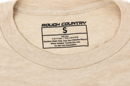 Rough Country | Rough Country T-Shirt | Throwback | Cream | 3XL | 840913XL