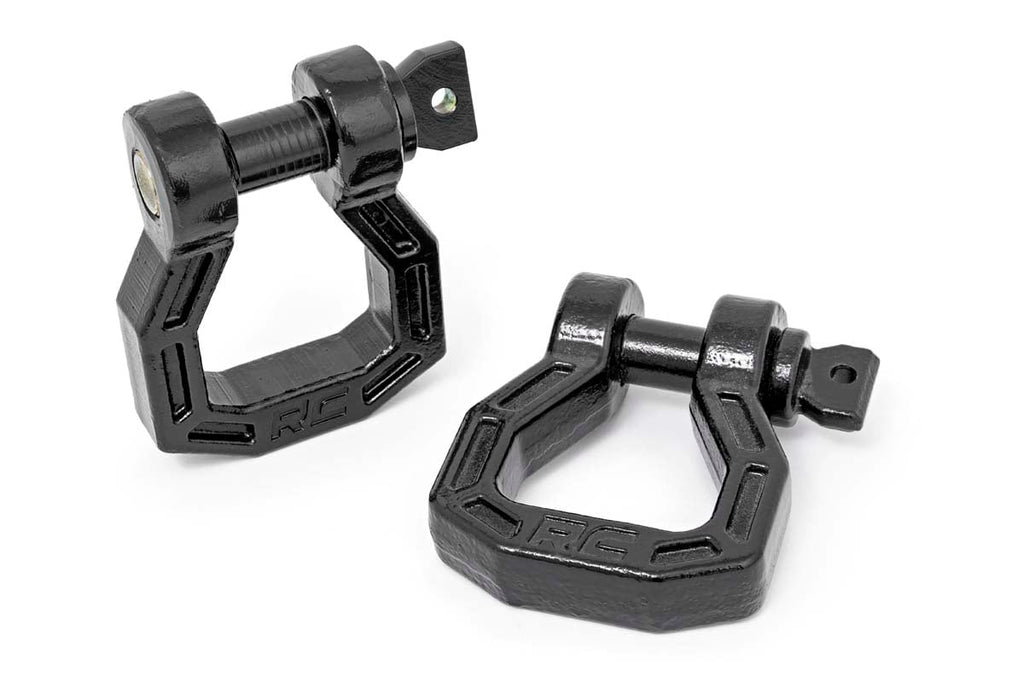 D-Ring | Forged | Pair | Black | RS118
