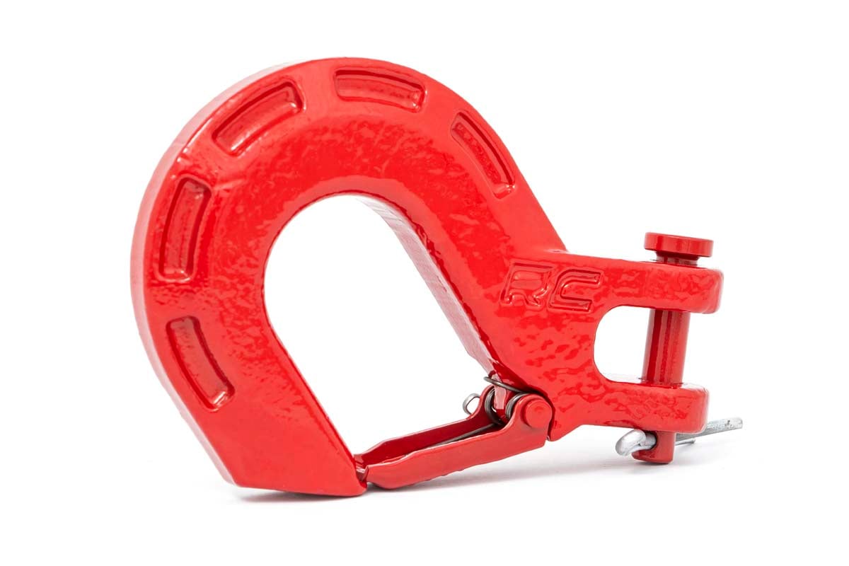 Winch Hook | Forged | Red | RS129