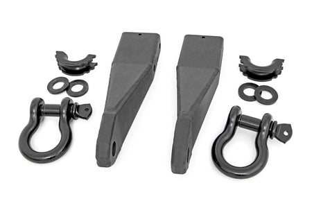 Tow Hook Brackets | D-Ring Combo | GMC Sierra 2500 HD 2WD/4WD (2020-2025) | RS159