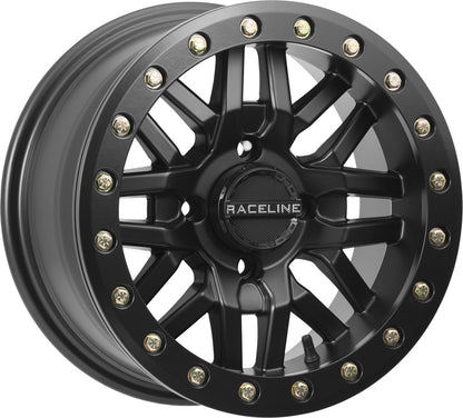 Raceline Ryno Beadlock Wheels + Maxxis Roxxzilla Tires (Mounted Kit)