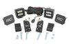 LED Light Kit | "A" Pillar Mount | 2" Black Pair | Spot | Polaris RZR PRO XP  | 93076