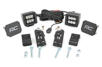 LED Light Kit | "A" Pillar Mount | 2" Black Pair | Spot | Polaris RZR PRO XP  | 93076
