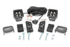 LED Light Kit | "A" Pillar Mount | 2" Black Pair | Amber DRL | Polaris RZR PRO XP  | 93079