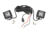 2 Inch Black Series LED Light Pods | SAE Fog | Yellow | 70907A