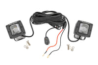 2 Inch Black Series LED Light Pods | SAE Fog | Yellow | 70907A