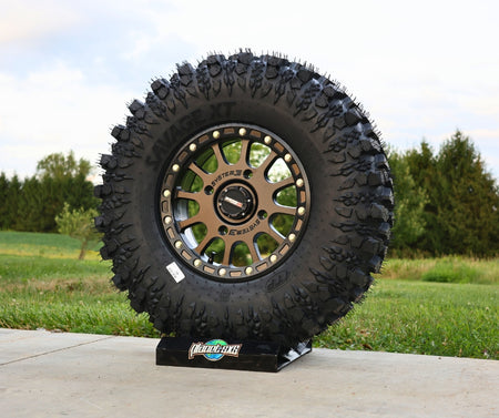 System 3 SB5 Beadlocks (Matte Black) on ITP Savage XT Tires – 4/156