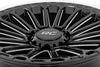 Rough Country 97 Series Wheel | One-Piece | Gloss Black | 17x9 | 6x5.5 | -12mm | 97170912