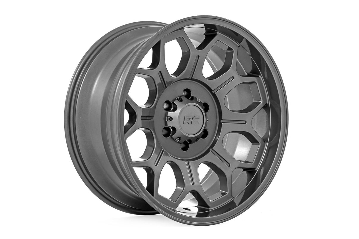 Rough Country 77 Series Wheel | One-Piece | Gunmetal Gray | 20x9 | 6x5.5 | 0mm | 77200912G