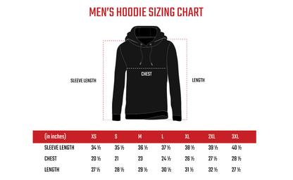 Rough Country | Rough Country Hoodie | RC Topographical Sleeve | Saddle | XL | 94095XL