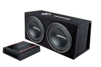 Dual SR 12" Ported Enc w/500w Amp