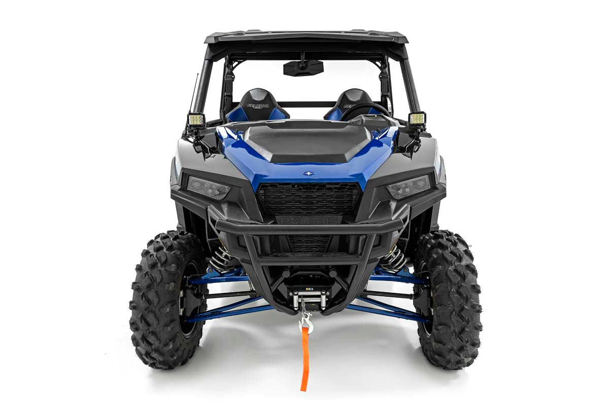 LED Light Kit | Cage Mount | 3" OSRAM | Wide Angle | Polaris General XP 4 1000  | 93023