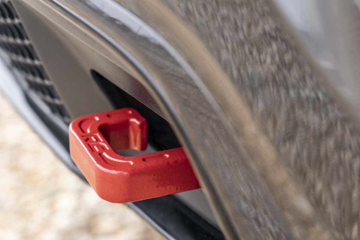 Tow Hooks | Forged | Red | Jeep Grand Cherokee 2WD/4WD (2015-2022) | RS133