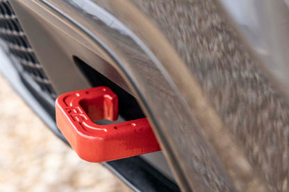 Tow Hooks | Forged | Red | Jeep Grand Cherokee 2WD/4WD (2015-2022) | RS133