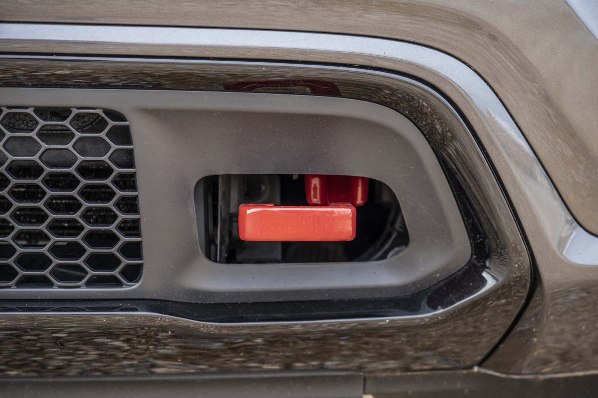 Tow Hooks | Forged | Red | Jeep Grand Cherokee 2WD/4WD (2015-2022) | RS133