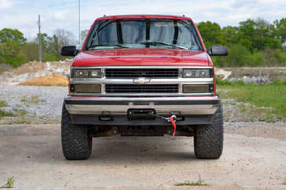 Hidden Winch Mounting Plate | Chevy C1500/K1500 Truck & SUV 4WD (1988-1999) | 11008