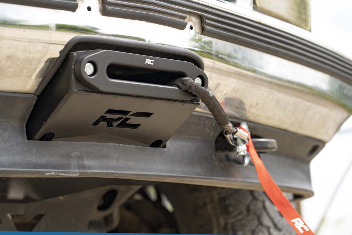 Hidden Winch Mounting Plate | Chevy C1500/K1500 Truck & SUV 4WD (1988-1999) | 11008