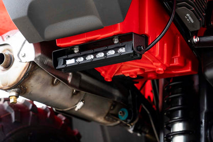 LED Light Kit | Rear Mount | 6" Black Slimline | Honda Foreman 500  | 92018