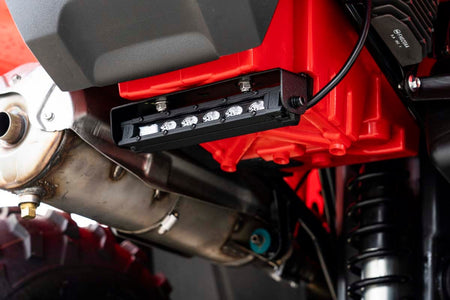 LED Light Kit | Rear Mount | 6" Black Slimline | Honda Foreman 500  | 92018