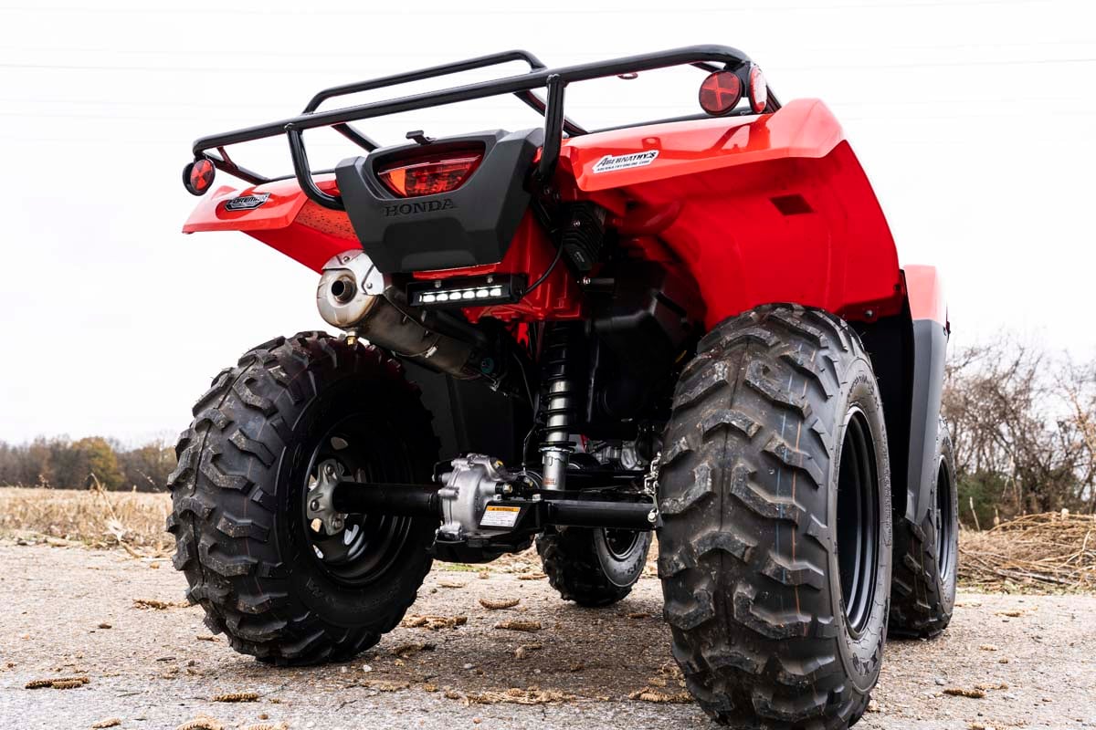 LED Light Kit | Rear Mount | 6" Black Slimline | Honda Foreman 500  | 92018