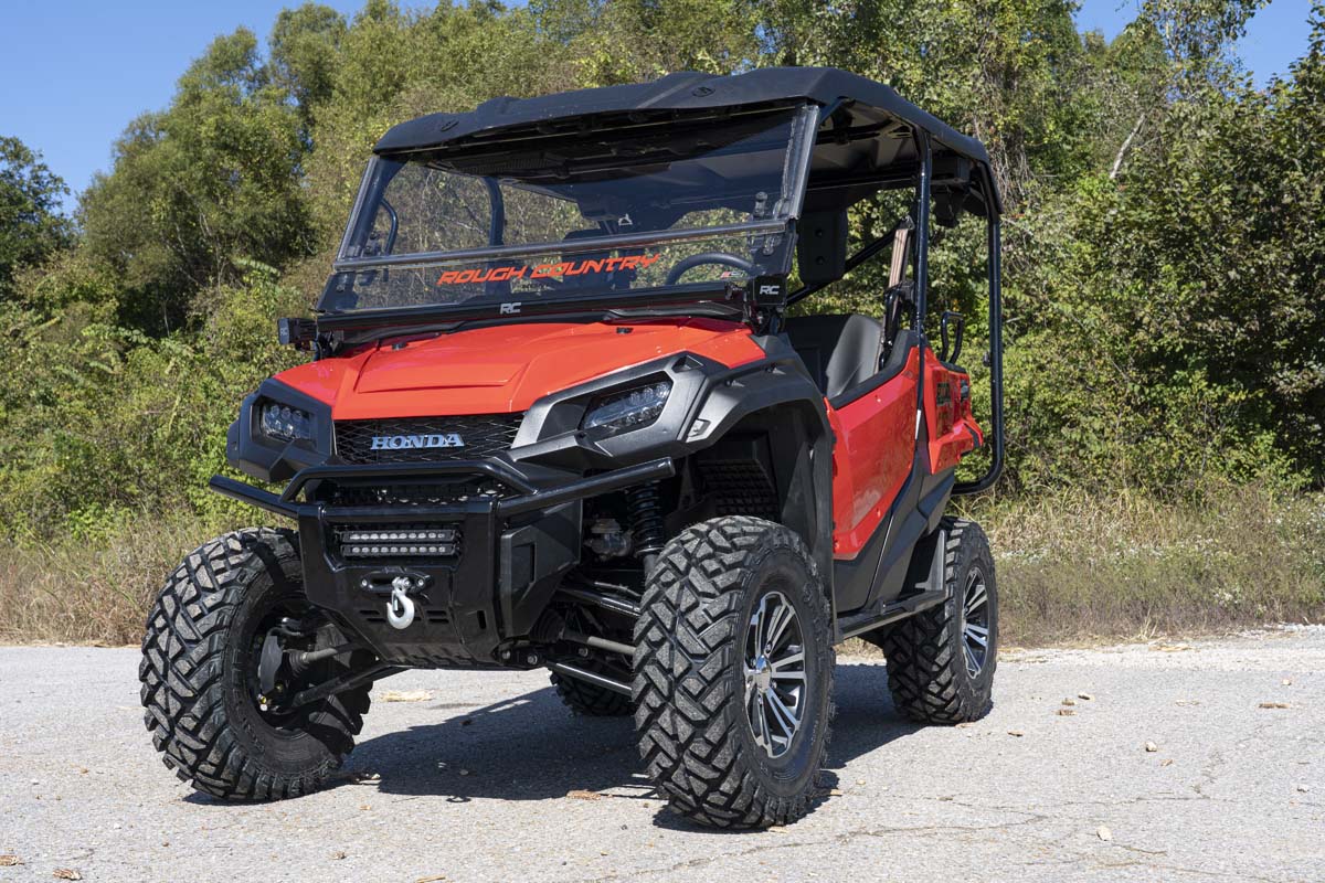 LED Light Kit | Cage Mount | 50" Black Single Row | Honda Pioneer 1000-5  | 92014