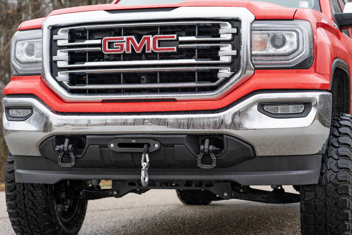 Hidden Winch Mounting Plate | Chevy/GMC 1500 (14-18 & Classic) | 11004