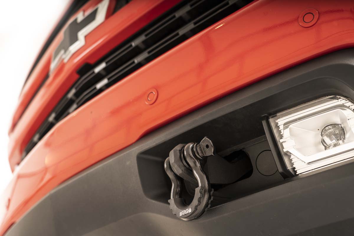 Tow Hook Brackets | D-Ring Combo | Chevy Silverado 1500 2WD/4WD (2019-2025 & Classic) | RS155