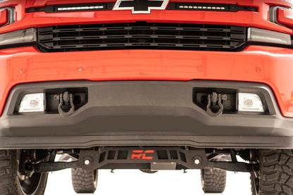 Tow Hook Brackets | D-Ring Combo | Chevy Silverado 1500 2WD/4WD (2019-2025 & Classic) | RS155