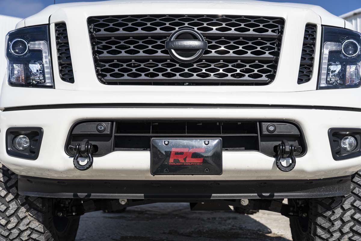Tow Hook Brackets | D-Ring Combo | Nissan Titan 2WD/4WD (2017-2024) | RS160