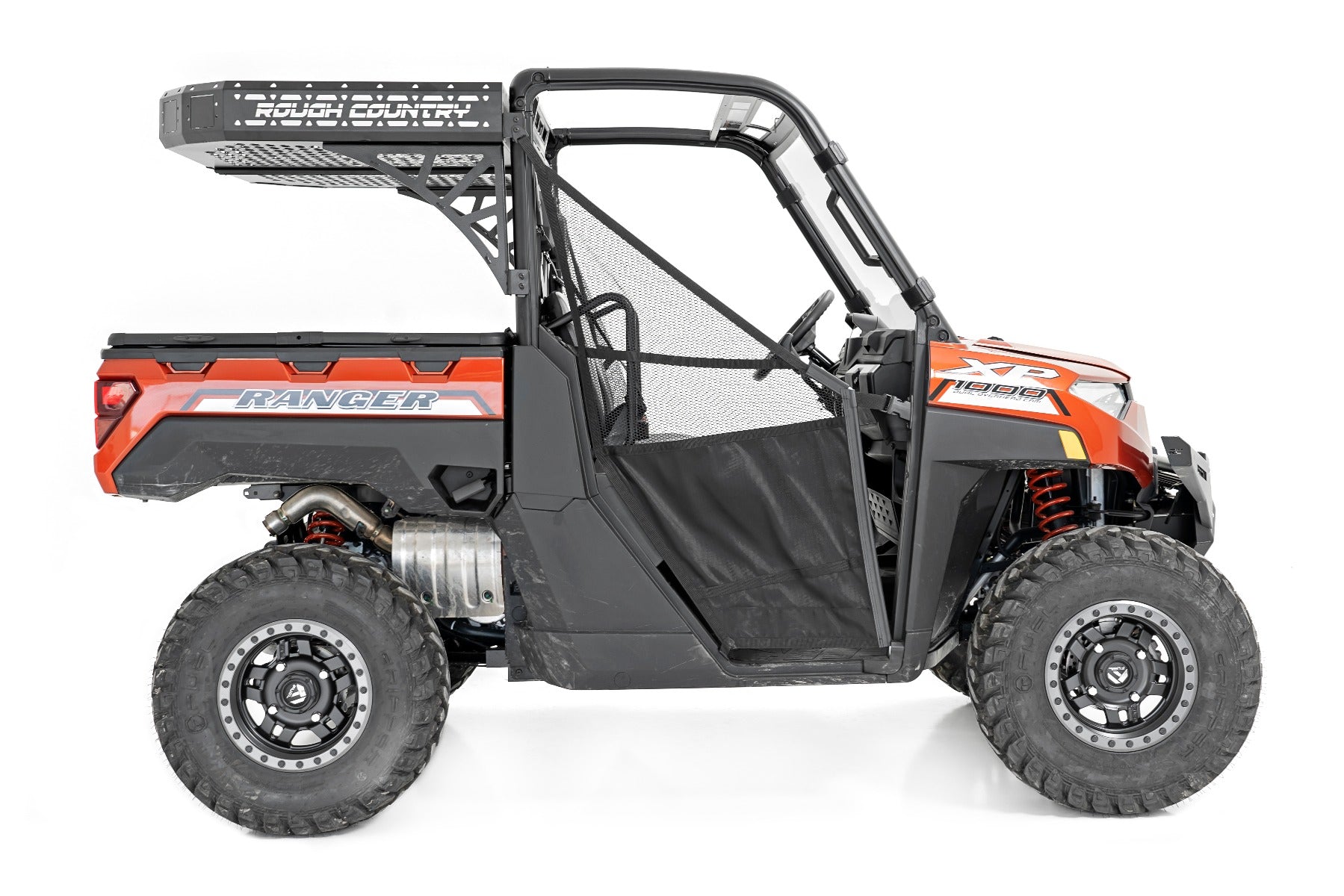 Cargo Rack | Dual 2" Black LED Pairs | Flush Mount | Polaris Ranger XP 1000  | 93057