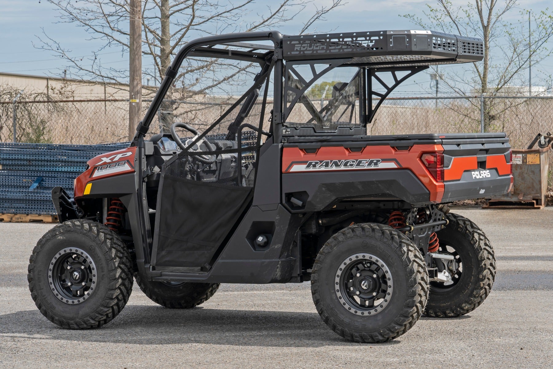 Cargo Rack | Dual 2" Black LED Pairs | Flush Mount | Polaris Ranger XP 1000  | 93057