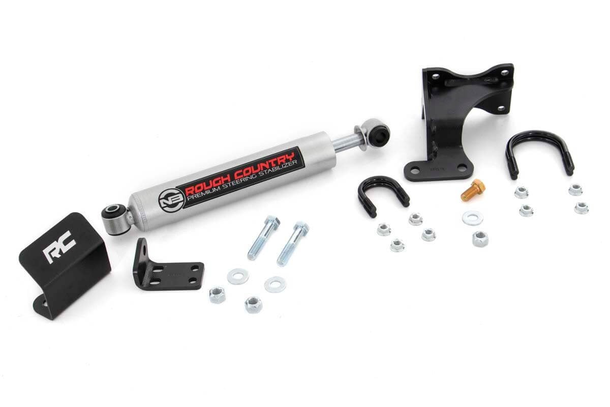 N3 Steering Stabilizer | Axle Bracket | 2-8 Inch Lift | Jeep Wrangler JK (07-18) | 8731930