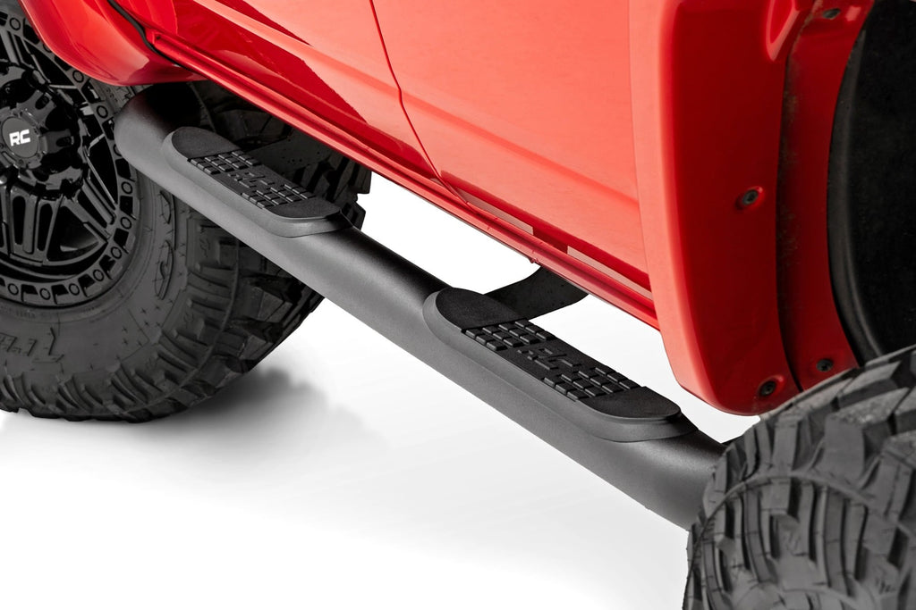 Rough Country | Nerf Steps | 3-Inch Tube | 4-Door | Ford Bronco 4WD (2021-2026) | 43007