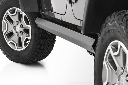 Rough Country | Power Running Boards | 4 Door | Jeep Wrangler Unlimited 2WD/4WD (2007-2018) | ESR610330