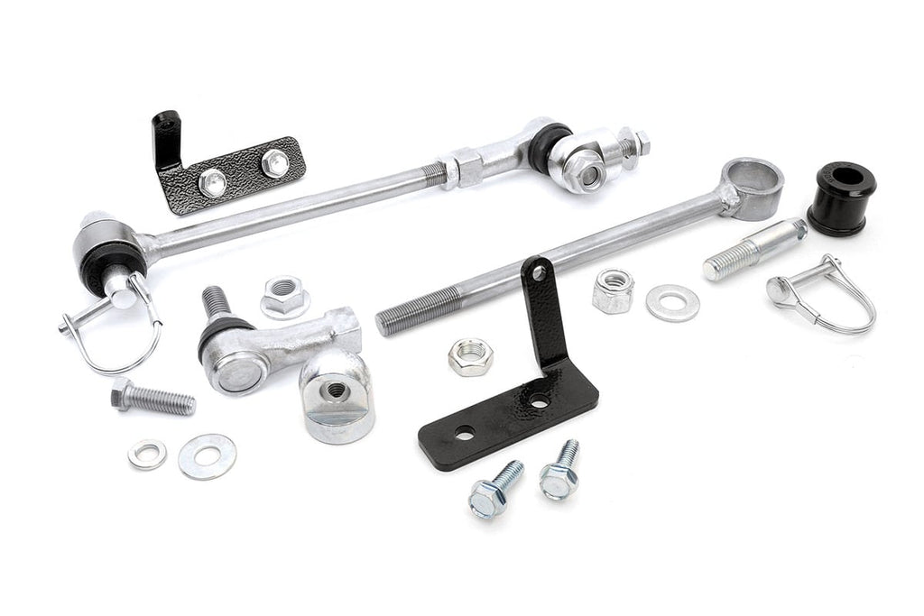 Quick Disco Sway Links | 3.5-6.5 Inch Lift | Jeep Cherokee XJ (84-01)/Comanche MJ (86-92)  | 1128