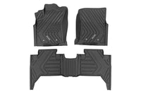 Flex-Fit Floor Mats | Front and Rear | Toyota Tacoma 2WD/4WD (2016-2023) | FF-71216