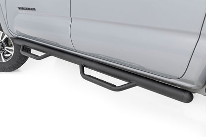 Rough Country | Nerf Steps | Cab Length | Crew Cab | 5' Bed | Toyota Tacoma 2WD/4WD (05-23) | RCT0580CCB