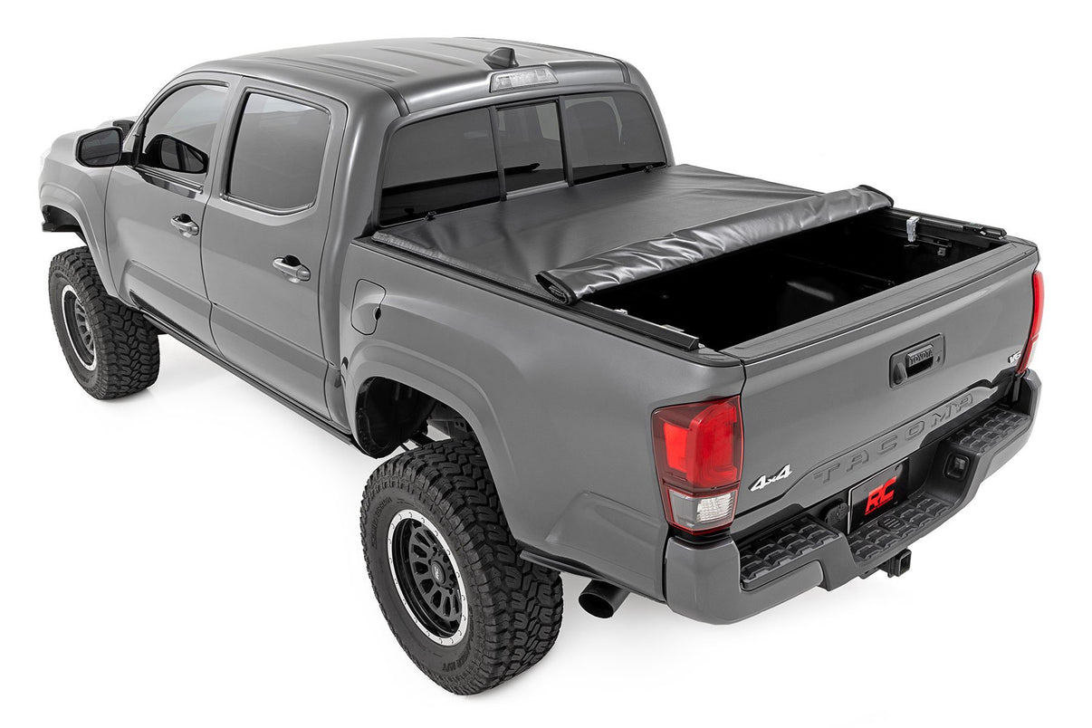 Soft Roll Up Bed Cover | 5' Bed | Toyota Tacoma 2WD/4WD (2016-2023) | 42716501
