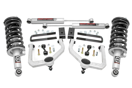 3 Inch Lift Kit | N3 Struts & Shocks | Nissan Titan 4WD (2017-2024) | 83431