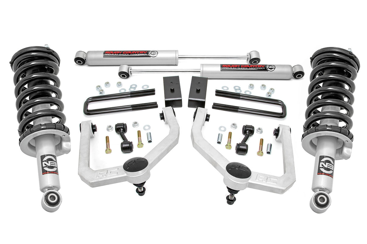 3 Inch Lift Kit | N3 Struts & Shocks | Nissan Titan 2WD/4WD (2004-2024) | 83432