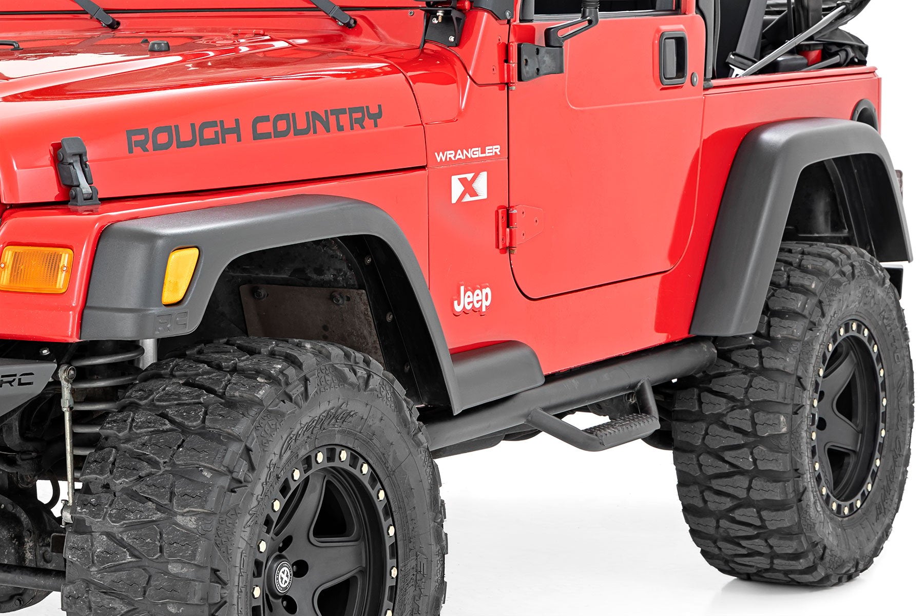 Fender Flare Kit | 5.5" Wide | Jeep Wrangler TJ (97-06)/Wrangler Unlimited (04-06)  | 99033