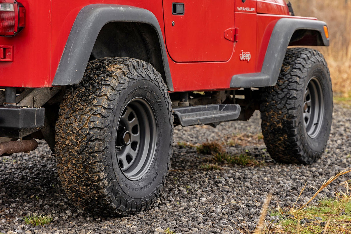 Steel Wheel | Gray | 17x9 | 6x5.5 | 4.25 Bore | -12 | RC51-7655G