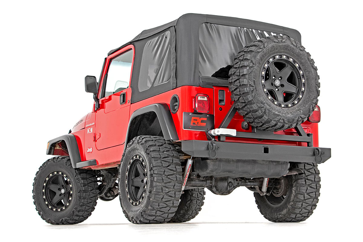 Rear Bumper | Tire Carrier | Jeep Wrangler TJ (97-06)/Wrangler Unlimited (04-06)  | 10592A