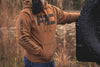 Rough Country | Rough Country Hoodie | RC Topographical Sleeve | Saddle | 3XL | 940953XL
