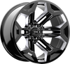 Rough Country | Torque Pulse | Gloss Black | 20x9 | 6x5.5 | -12mm | TW405C-20908333-12